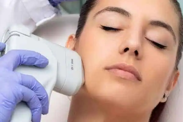 HIFU - Breakthrough in Anti - ageing 1 Image of woman having HIFU Hertford treatment