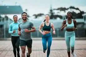 Achieving the Perfect Tone: How Often Should You Exercise for Results? 3 image of man and 3 women doing cardio exercise Hertford to help tone and remove fat from the body.